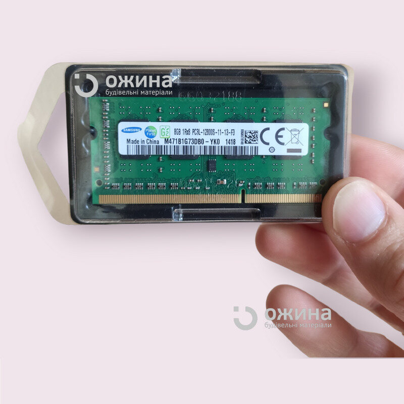 Оперативная память DDR3 8GB Samsung для ноутбука (M471B1G73DB0-YK0). Фото 2