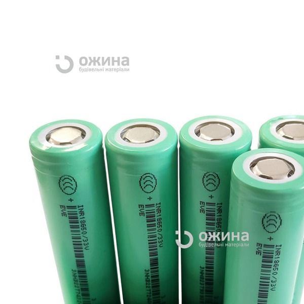 Літій-іонний акумулятор EVE INR18650/33V 3200mAh 3.6V 10А 18650. Фото 3