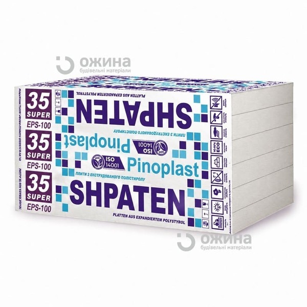Пенопласт 12см Shpaten М35 EPS-100 120мм