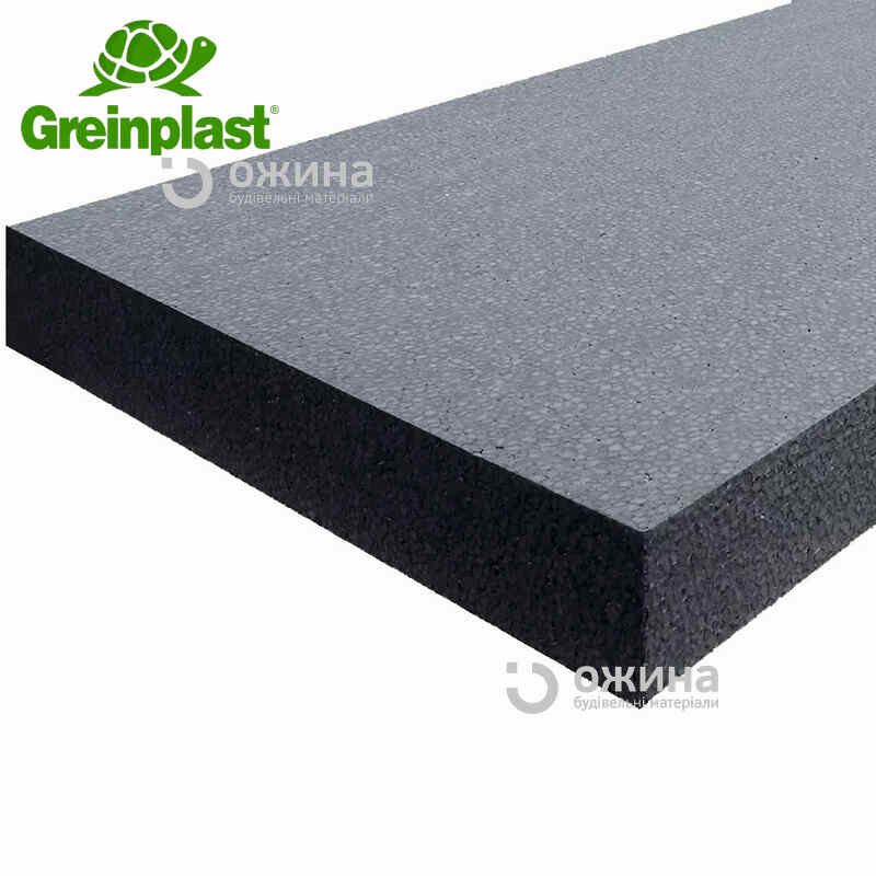 Пенопласт графитовый Greinplast EPS-90 1000x500x120мм. Фото 2