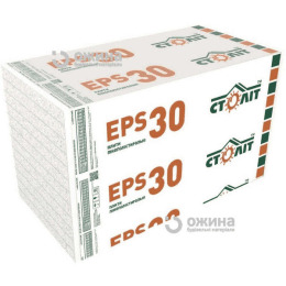 Пенопласт Столит EPS-30 1000x500x100мм