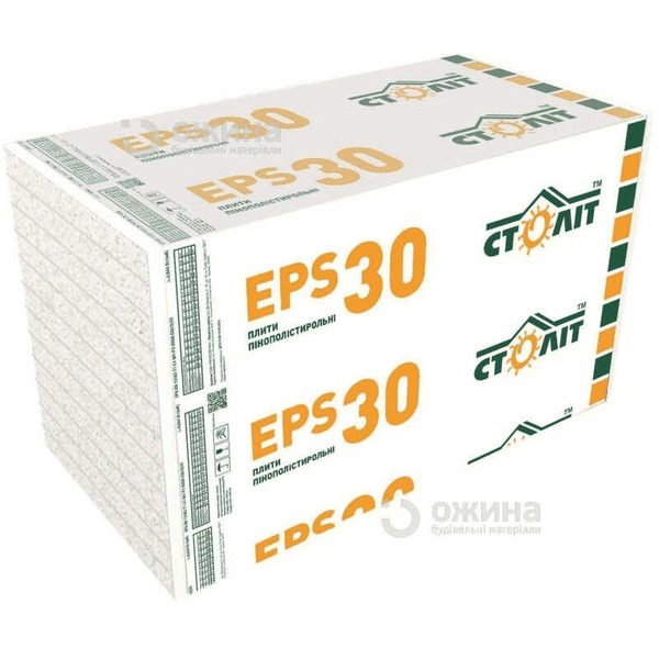 Пенопласт Столит EPS-30 Универсал 1000x500x80мм