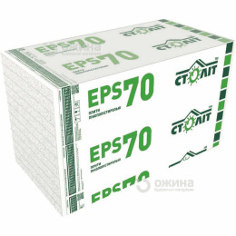 Пенопласт Столит EPS-70 1000x500x20мм