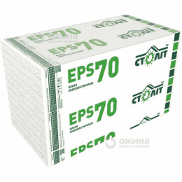 Пенопласт Столит EPS-70 1000x500x40мм