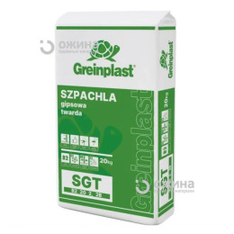 Шпаклівка старт/фініш Greinplast Twarda SGT гіпсова 20кг