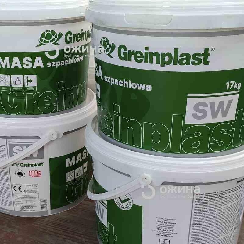 ГУРТ Шпаклівка фінішна Greinplast SW гіпсова 17кг. Фото 3