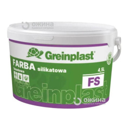 Фарба фасадна силікатна Greinplast FS  біла 13,5кг