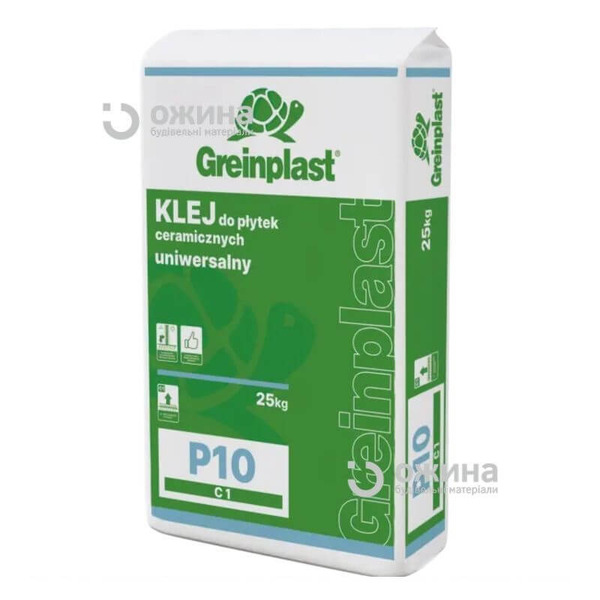 Клей до плитки Greinplast P10 25кг