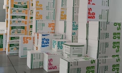 Различные толщины пенопласта